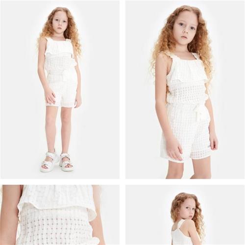 اورال شلوارکی سفید دخترانه کد 00215988