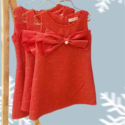 سارافون شنل قرمز طلایی  پاپیون ترک کد 551930