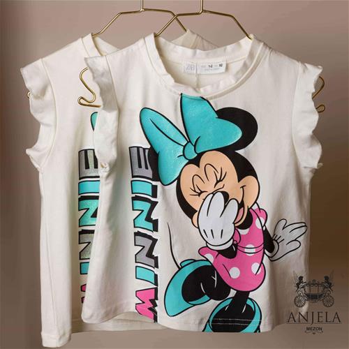 تیشرت نخی استین کوتاه مارک ZARA کد 6605511