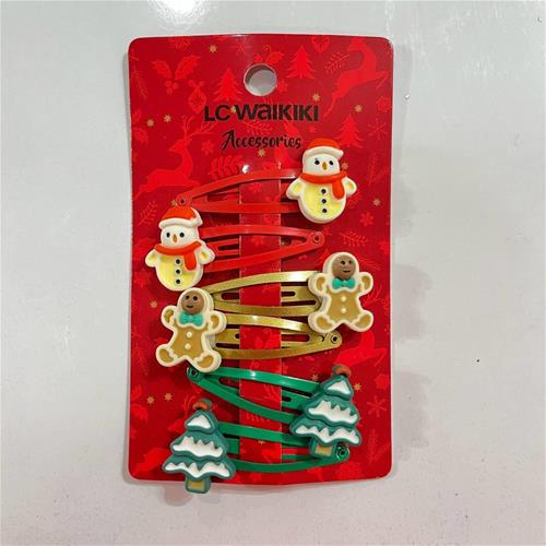 پک 6 تایی گیره کریسمسی مارک lc کد 5115247