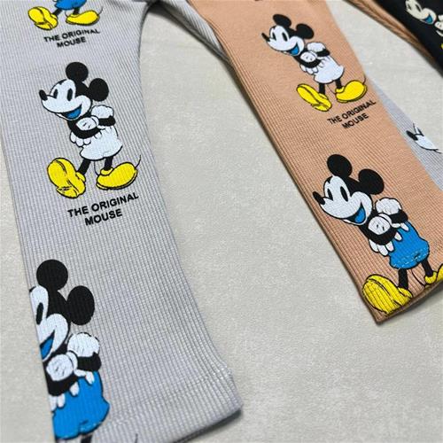 لگ جذب 3 رنگ کارتونی میکی مارک zara