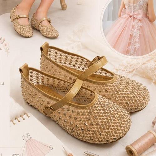 صندل طلایی نگینی کد4502122