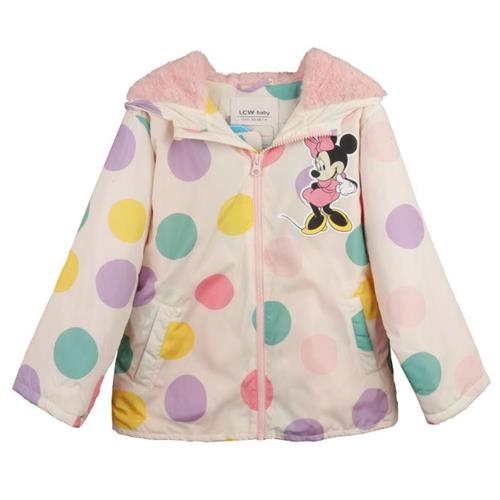 بارونی داخل پشمی کلاه دار میکی مارک lc