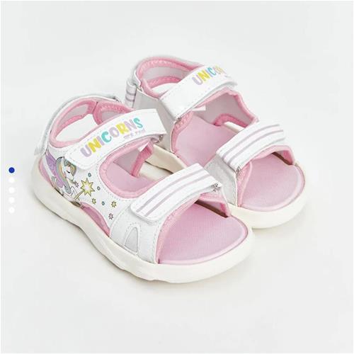 صندل چسبدار یونیکورن تابستانه دخترانه