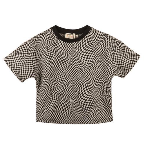 تیشرت طرح دار مارک kotton کد 154023