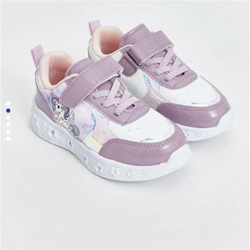 کفش کارتونی براق یونیکورن دخترانه