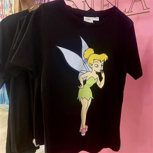 تیشرت مشکی دختر فرشته مارک zara- کد