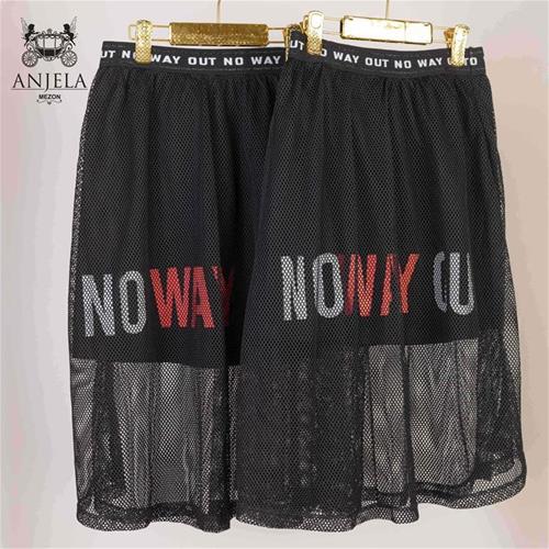 دامن فشن استایل زنبوری مارک lc کد 22810