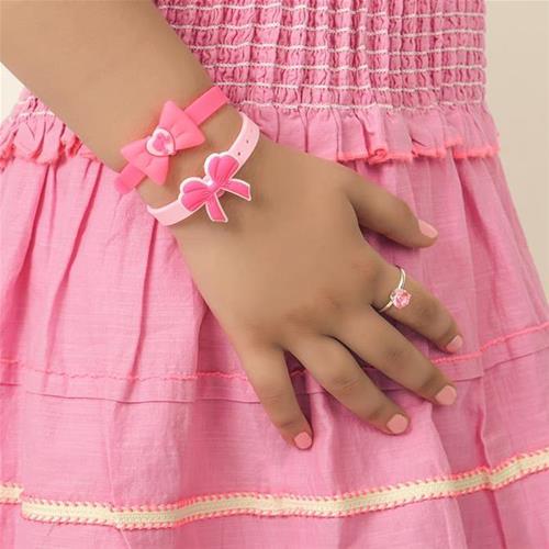 دستبند زیبای سیلیکونی فانتزی کد 5540091