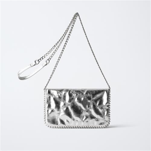 کیف متالیک ستاره zara کد :2215899