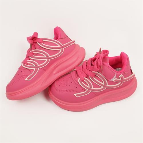 کتونی صورتی طرح دار کد 98980