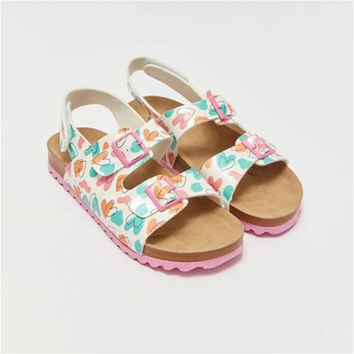 صندل طرح قلب تابستانه دخترانه