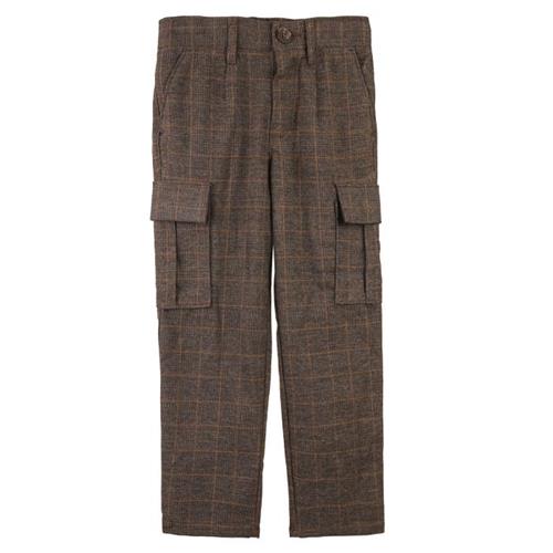 شلوار رسمی جیب دار قهوه ای مارک zara کد 2204069