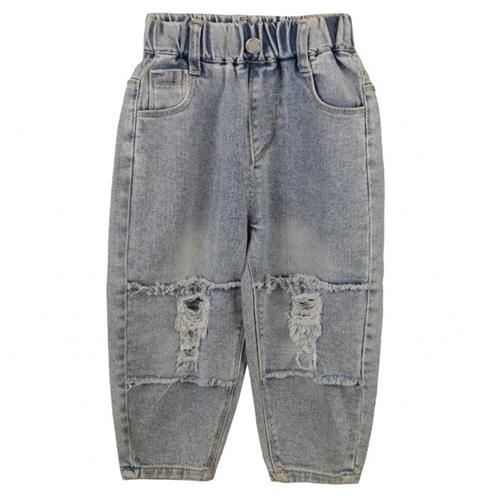 شلوار جین زاپ دار کد 4090