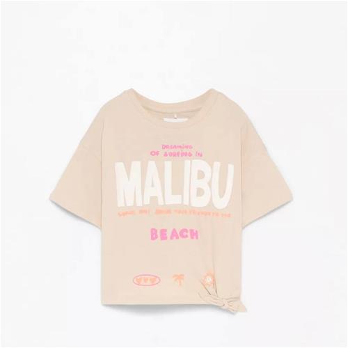 تیشرت اسپرت کرم دخترانه کد22151882