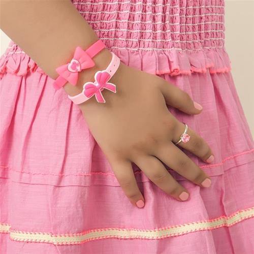 دستبند زیبای سیلیکونی فانتزی کد 5540091