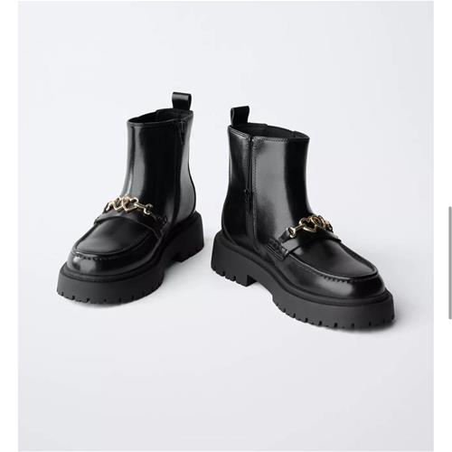 نیم بوت قلبی zara