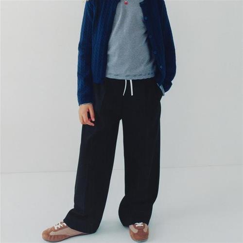 شلوار نیم بگ زغالی دخترانه zara کد 221568995