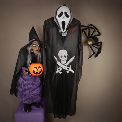 2 تیکه ماسک + شنل اسکلت halloween کد