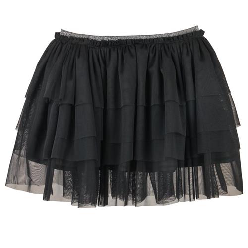 دامن مشکی توری طبقه ای مارک kids