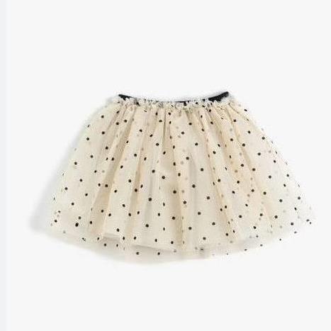 دامن کرم  توری توپ توپی مارک KOTTON کد 22514