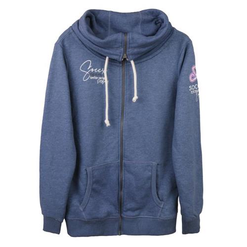 سوییشرت سرمه ای طرح دار کد 5220113