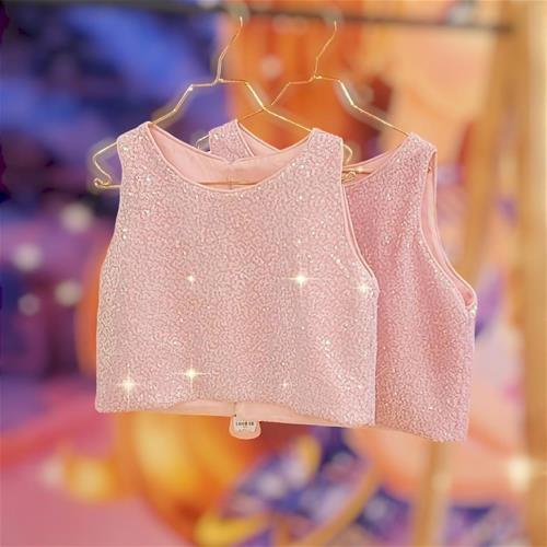 تاپ پولک هفت رنگ کد810