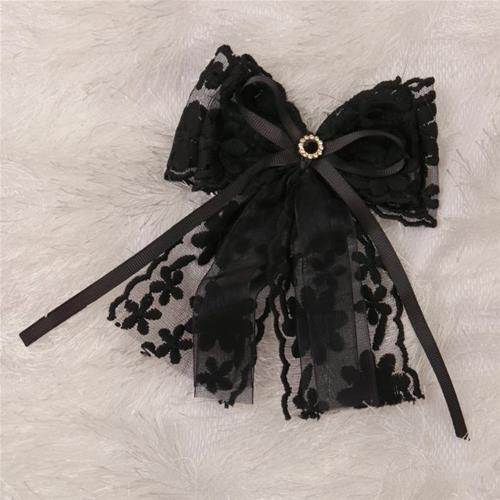 گیره پاپیون مشکی گیپور تور کد 9990100