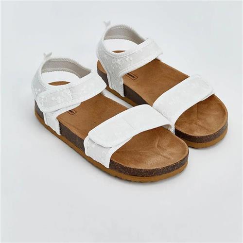 صندل سفید طرحدار تابستانه کد 58487477