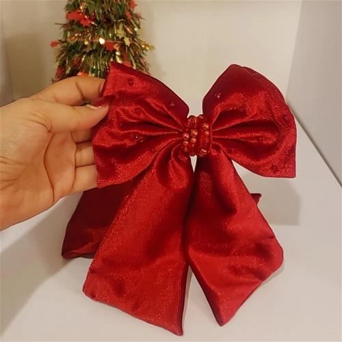 گیره پاپیون قرمز و سبز