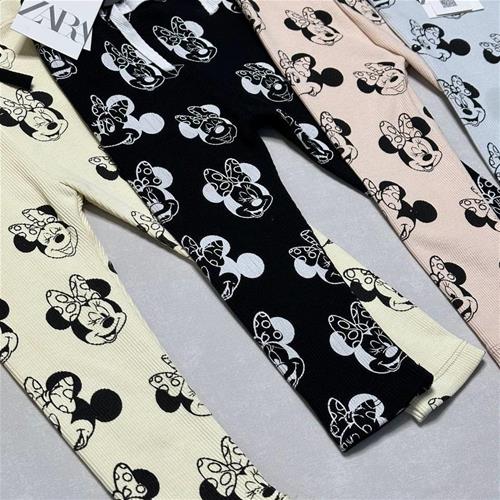 لگ ضخیم در4 رنگ کارتونی مارک zara