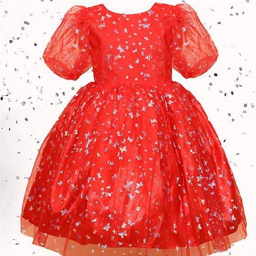 پیراهن مجلسی پروانه کد2023