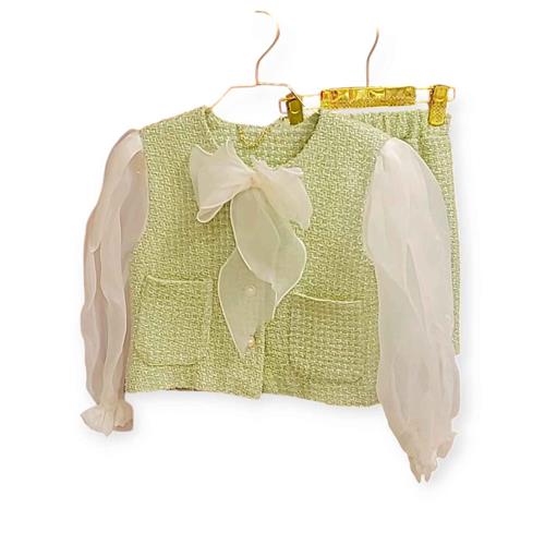 دوتیکه کت و دامن شنل کد