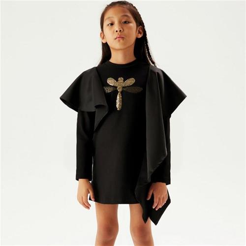 پیراهن مشکی فشن برند tyess