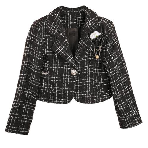 کت کوتاه مشکی ضخیم رسمی شنل کد 020981