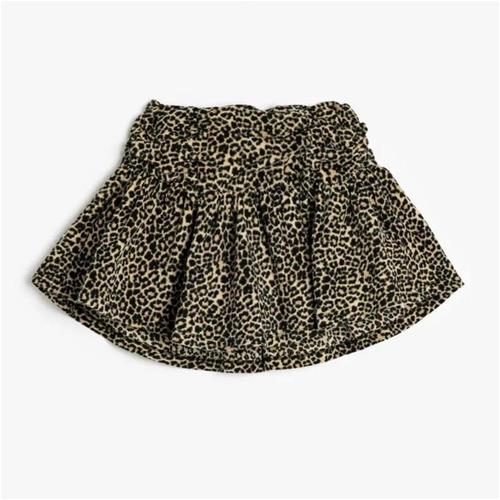 دامن پلنگی پشمی مارک kotton کد 362598