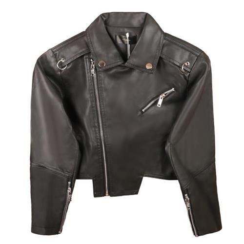 کت چرم مشکی کد 131