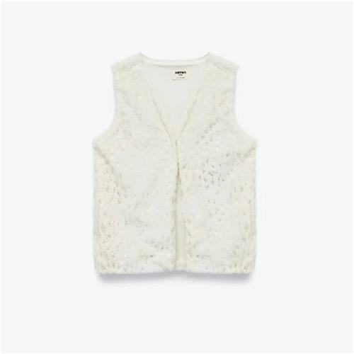 وست پشمی طلایی دخترانه کد 0212202502