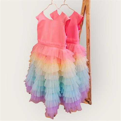 پیراهن رنگین کمان کد 876