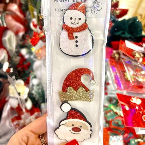 گیره 3 تایی کریسمس کد 443989