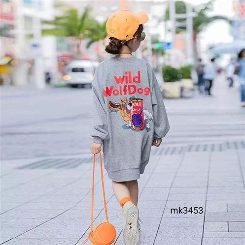 بلوز 2 رنگ زرد طوسی wild wolf کد 002065988