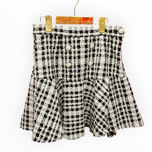 دامن شنل دکمه دار 65001