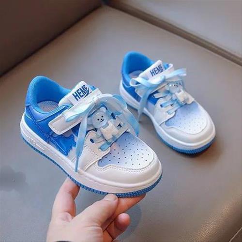 کتانی اسپورت چسبی کارتونی ابی کد 25055022