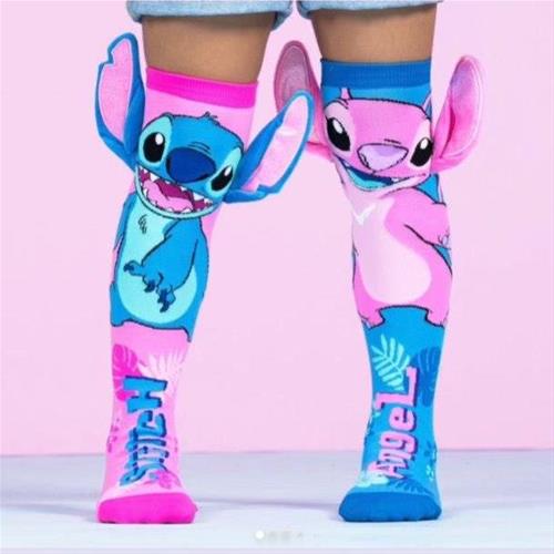 جوراب کارتونی طرح استیچ مارک MADMI