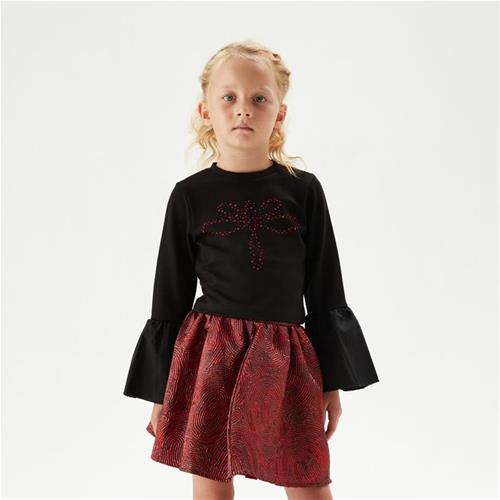 دامن قرمز رسمی براق لاکچری کد 14155488